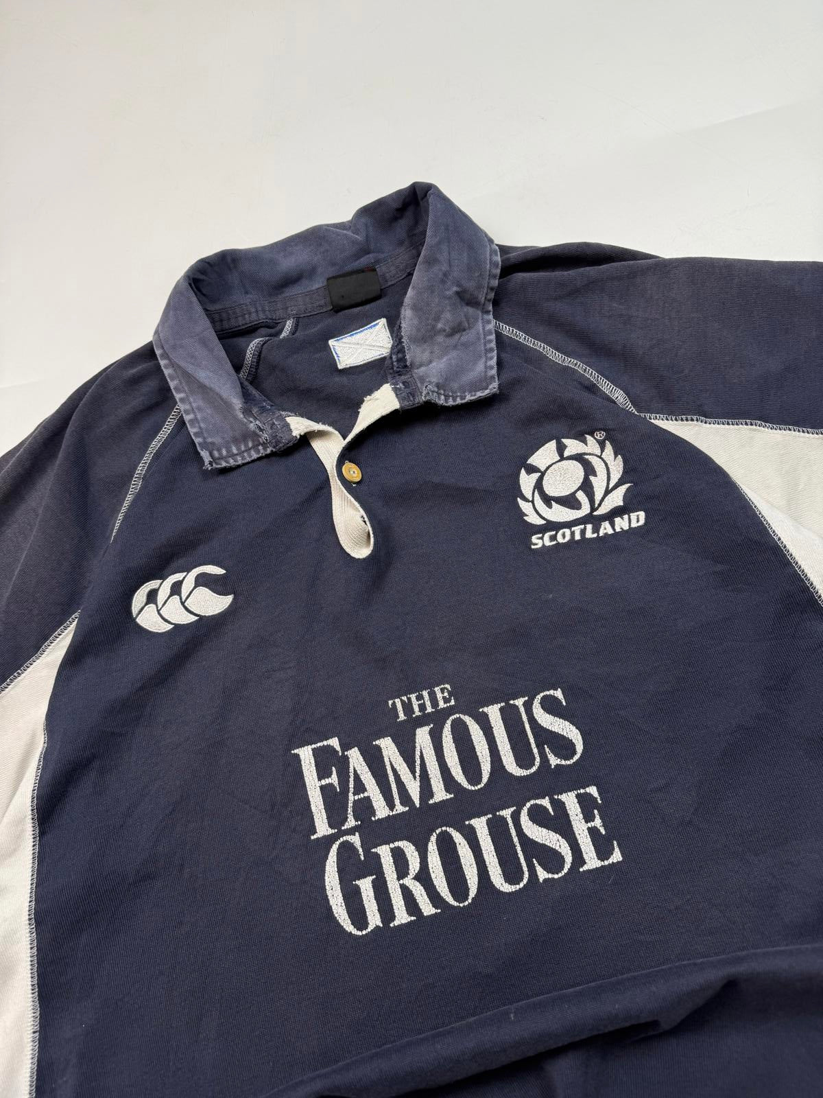Vintage Scotland 2005-07 Canterbury rugby shirt (XXL)