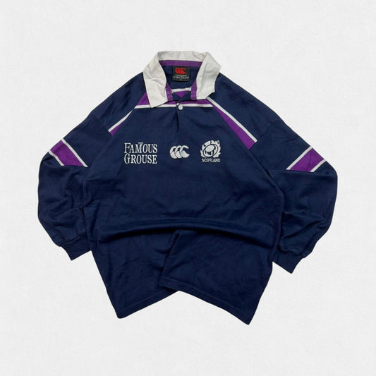 Vintage Scotland 2000-02 Canterbury rugby shirt (XL)