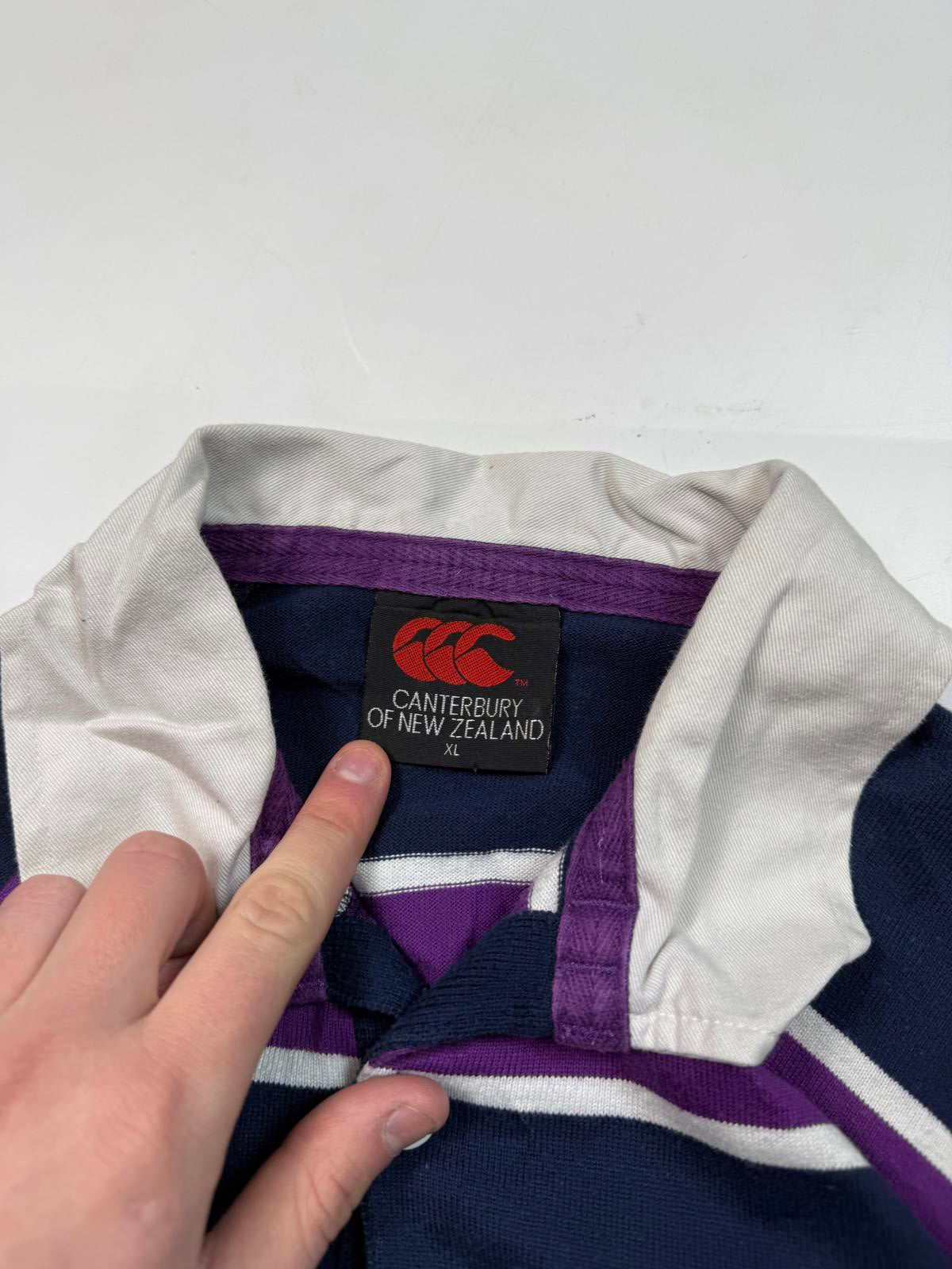 Vintage Scotland 2000-02 Canterbury rugby shirt (XL)