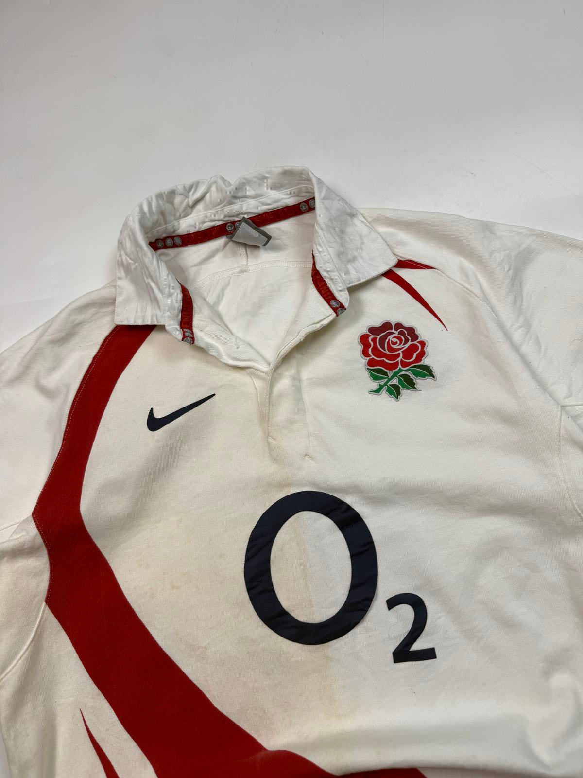 Vintage England 2007-09 Nike rugby shirt (L)