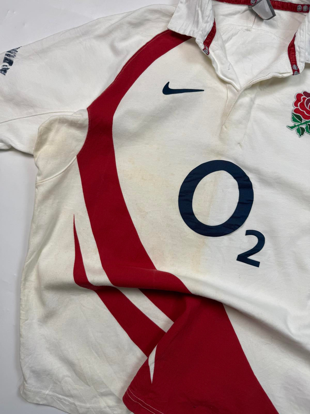 Vintage England 2007-09 Nike rugby shirt (L)