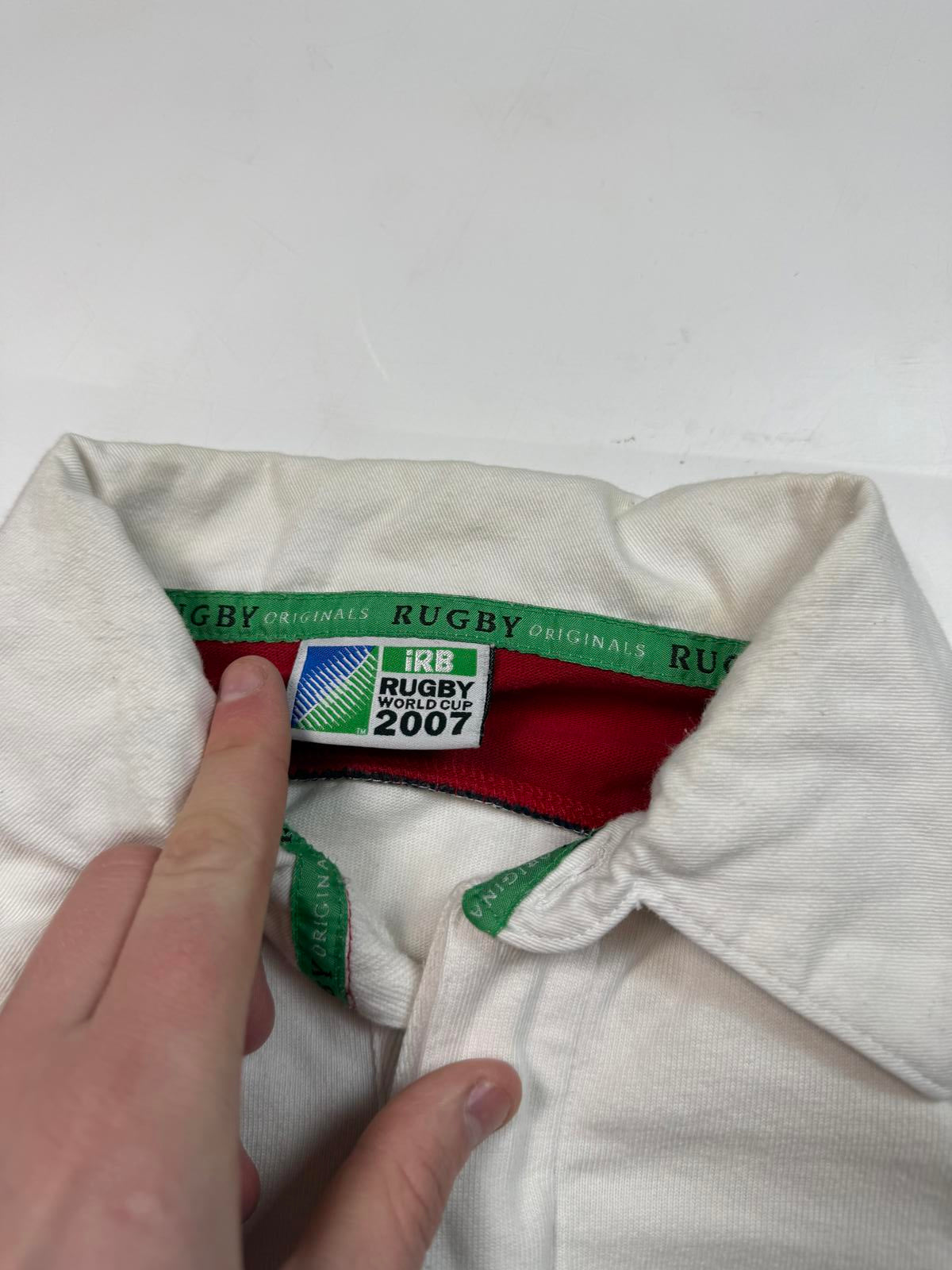 Vintage England world cup 2007 rugby union shirt (XL)