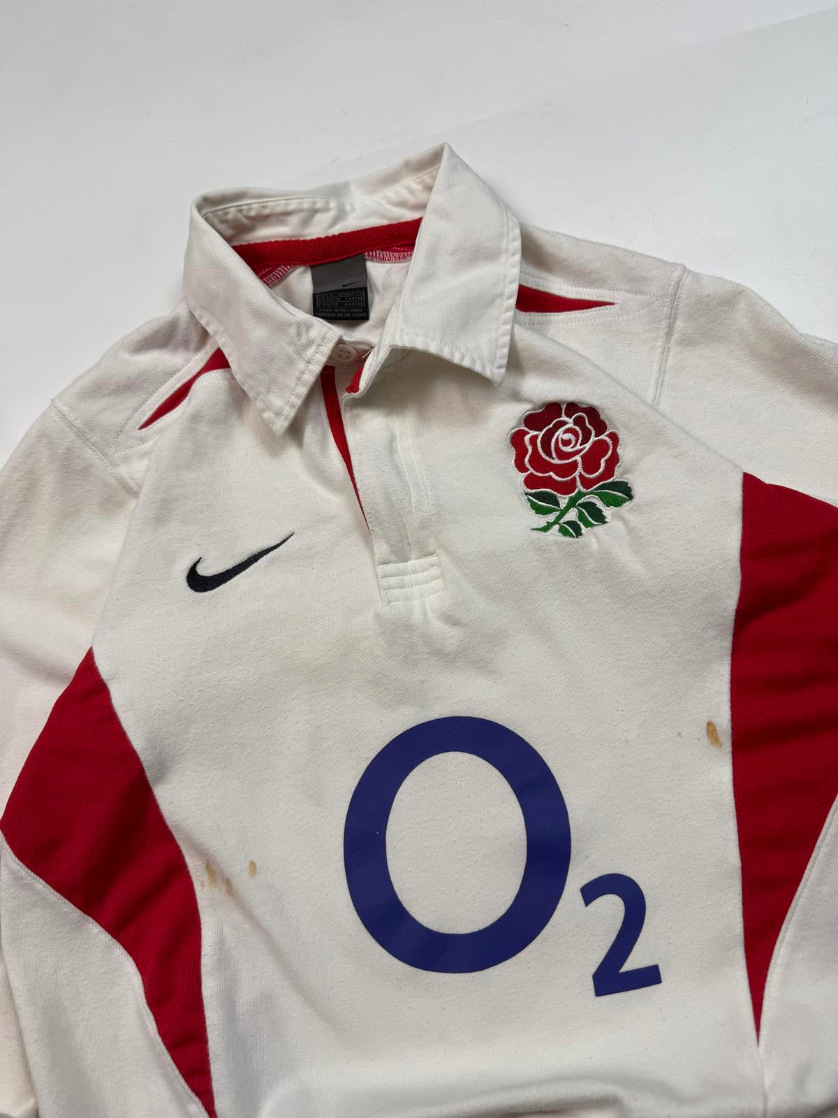 Vintage England 2003-05 Nike rugby shirt (S)