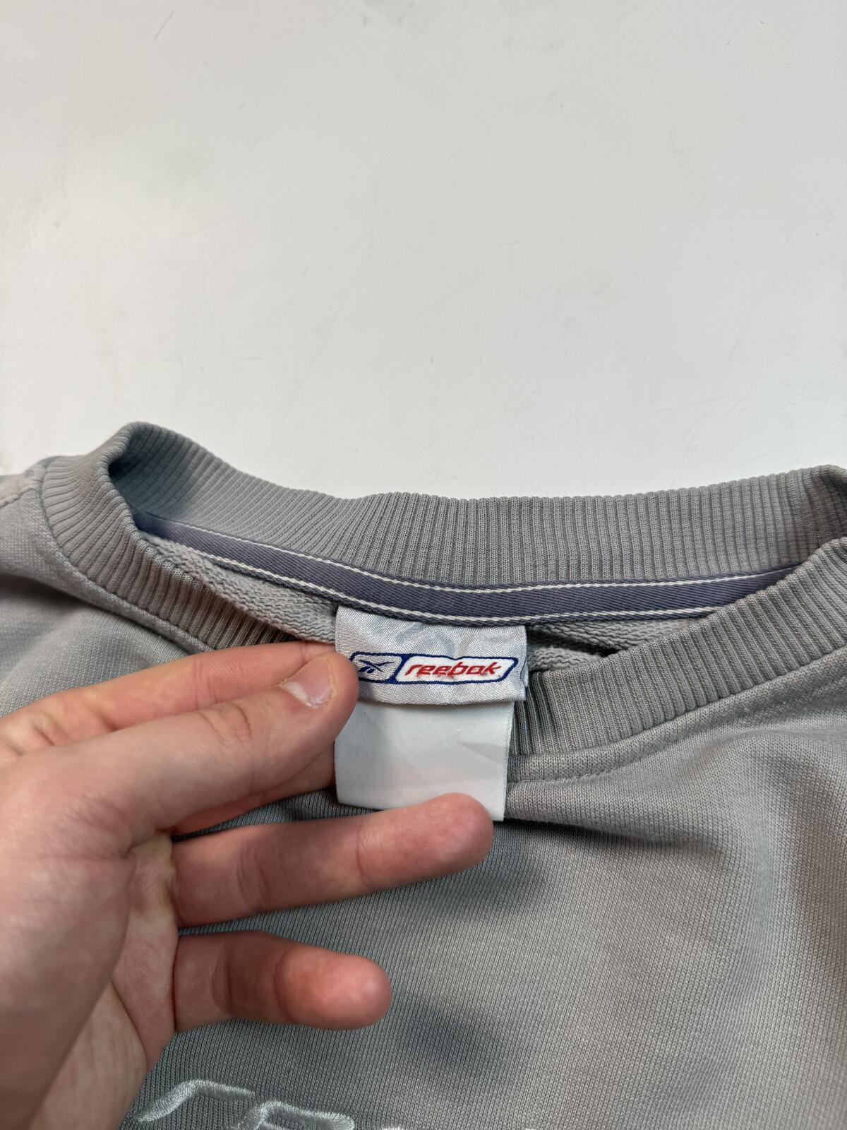 Vintage Reebok spell out sweatshirt (L)