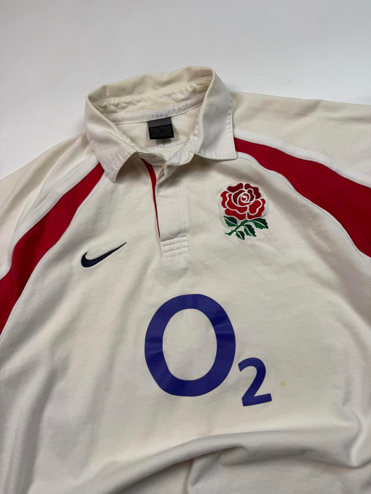 Vintage England 2002/03 Nike rugby union shirt (M)