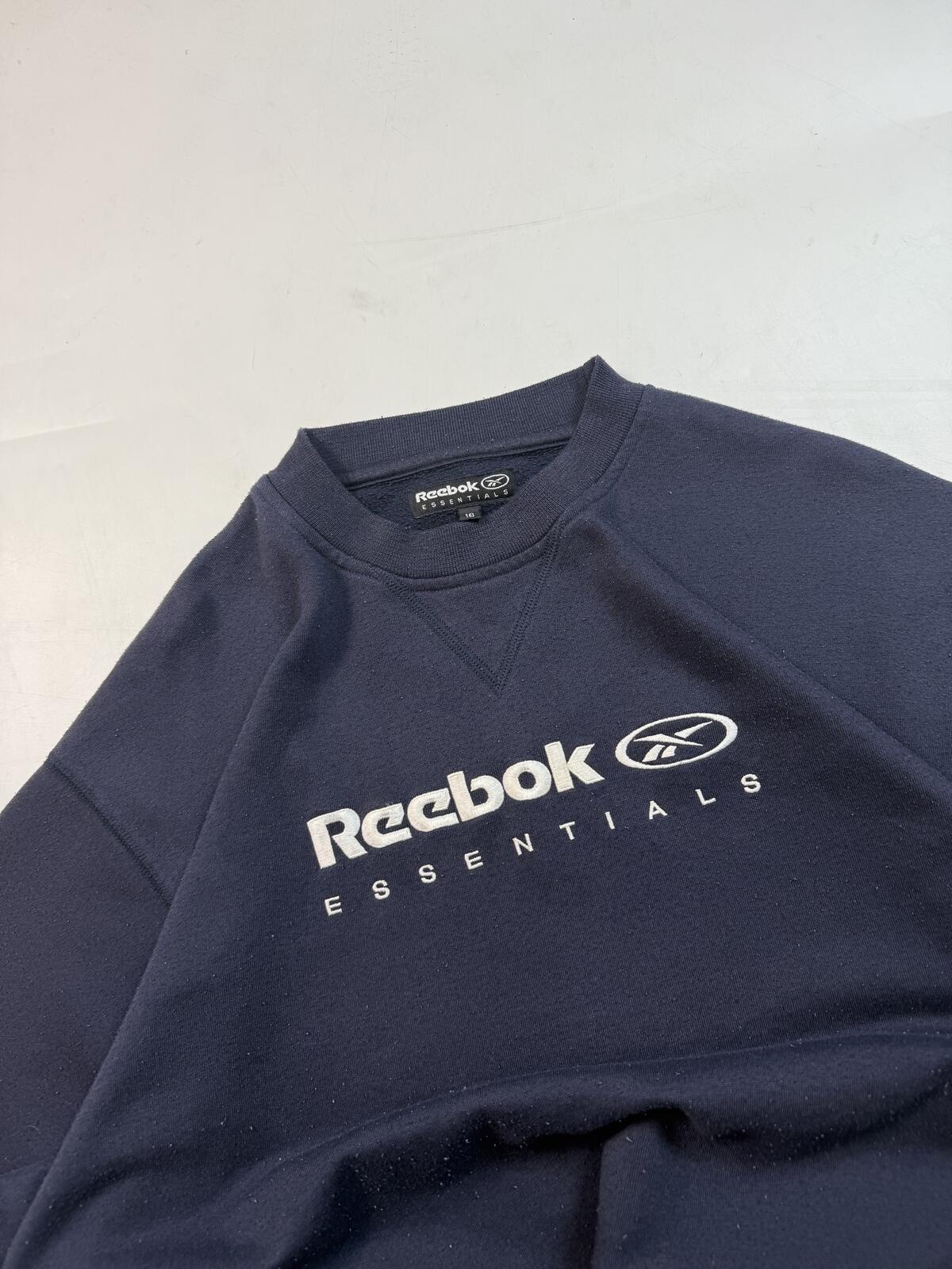 Vintage 90s reebok spell out sweatshirt (M)