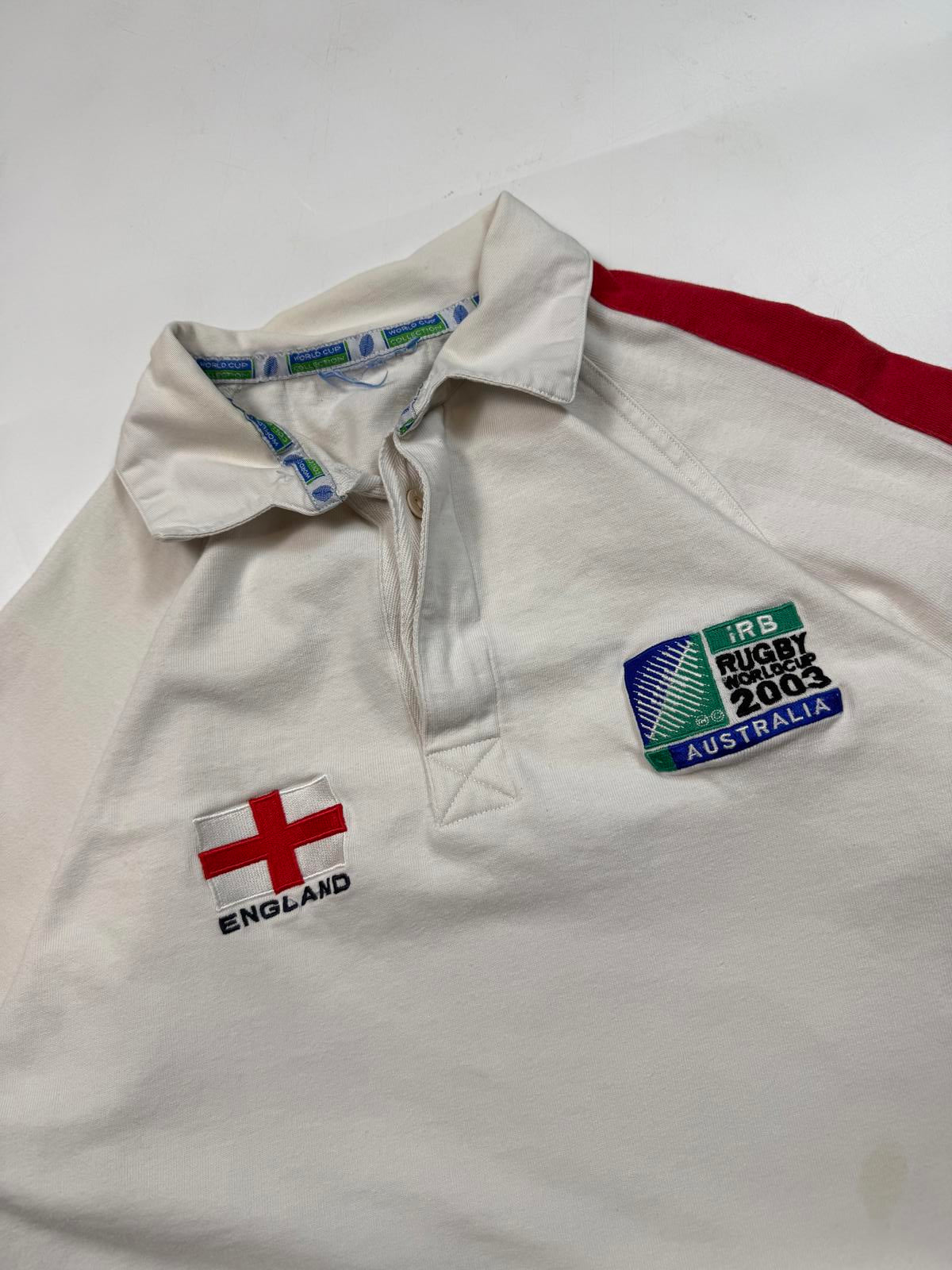 Vintage England 2003 world cup rugby union shirt (L)
