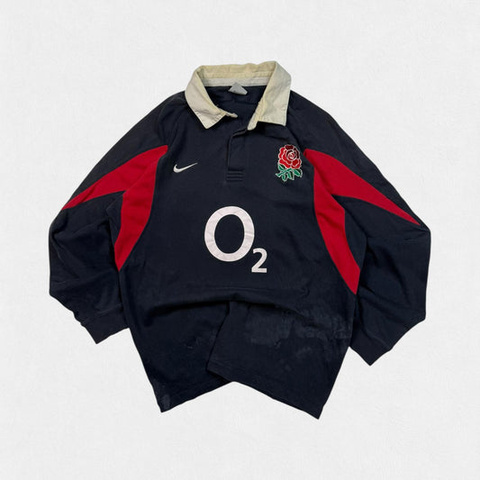 Vintage England 2005-07 Nike away rugby shirt (L)