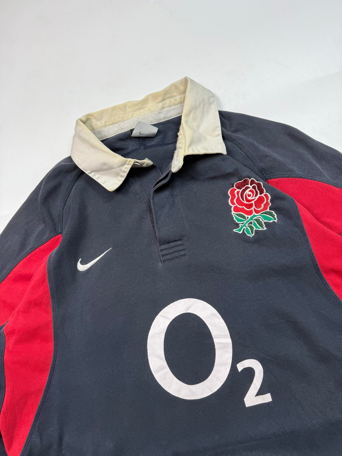 Vintage England 2005-07 Nike away rugby shirt (L)