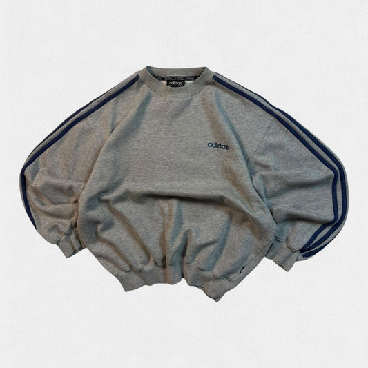 Vintage 90s adidas originals side stripe sweatshirt (M)