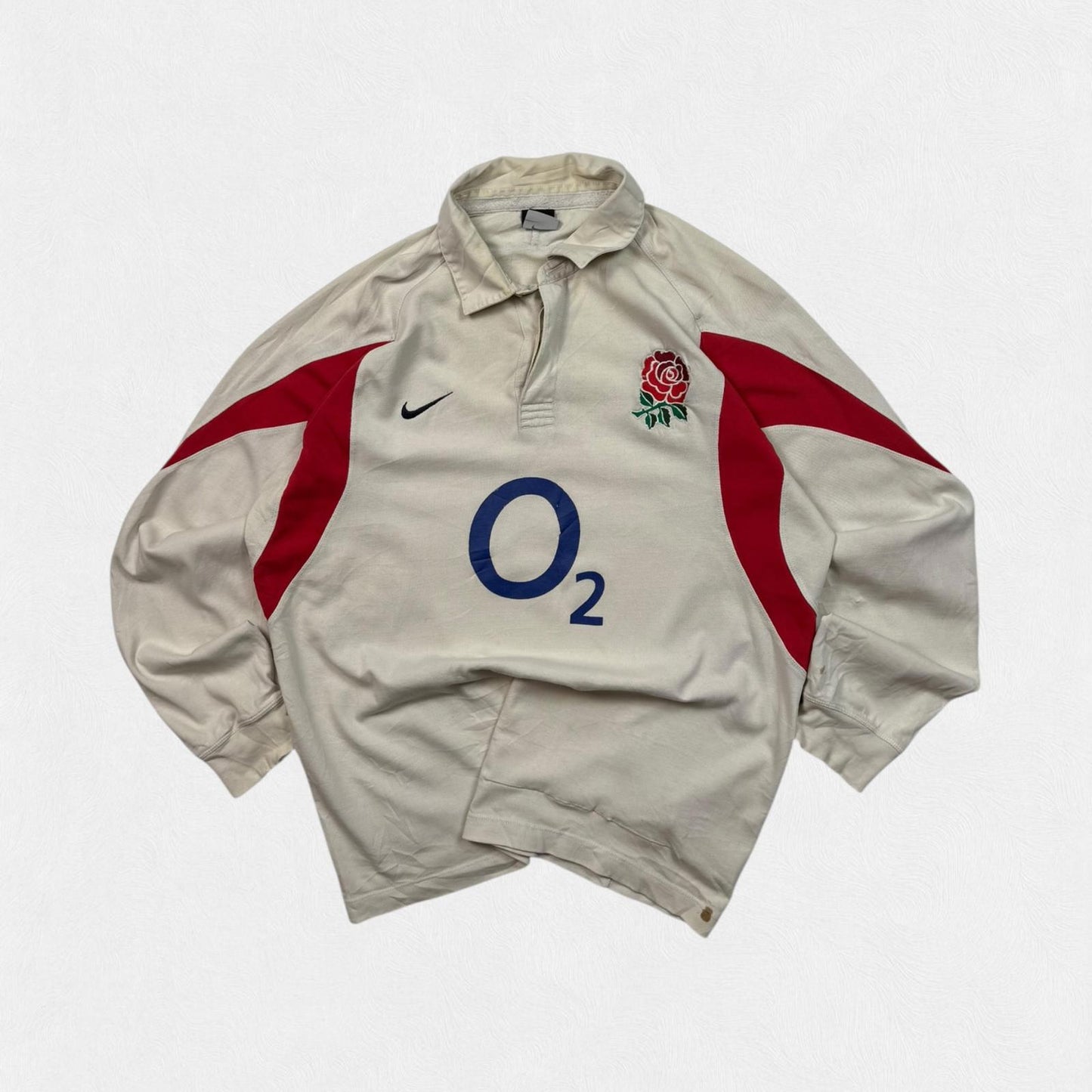 Vintage England 2005-07 Nike rugby shirt (L)