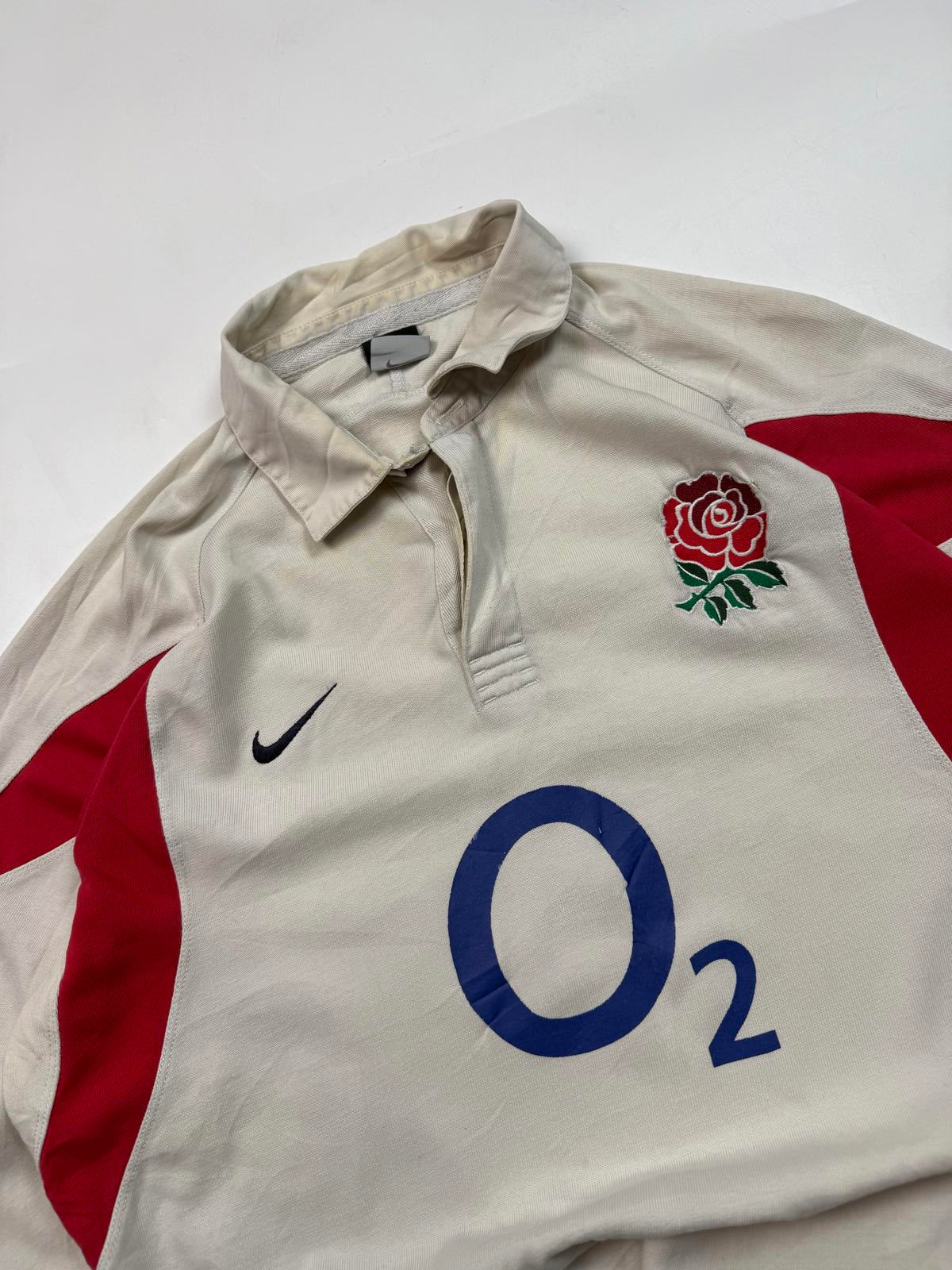 Vintage England 2005-07 Nike rugby shirt (L)