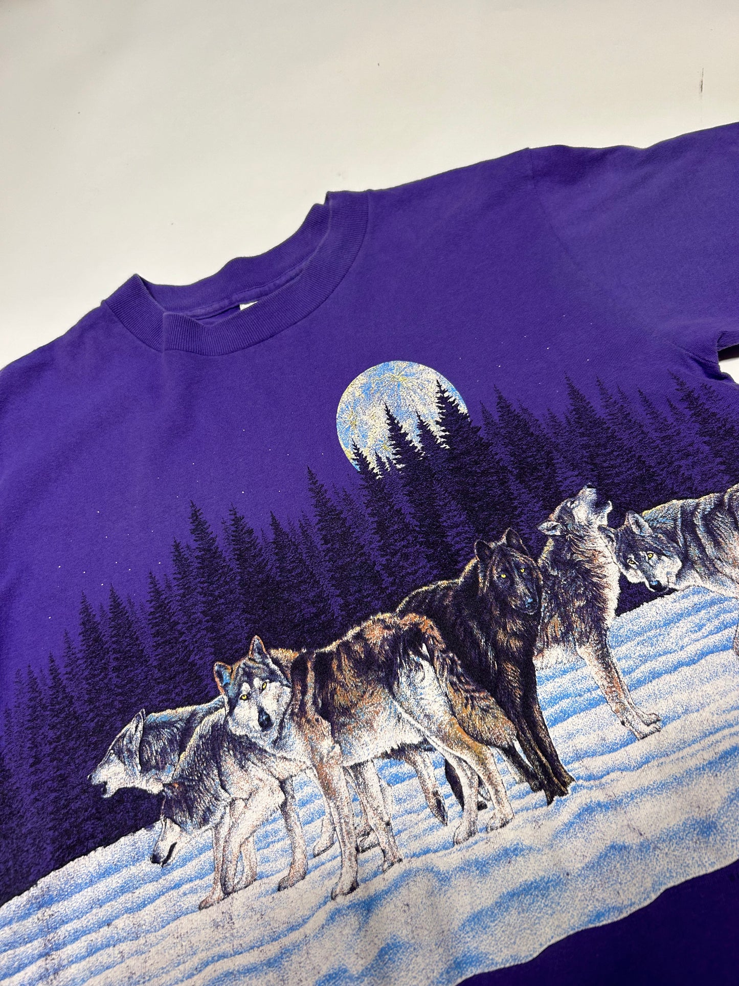 Vintage 80s graphic tee (L)