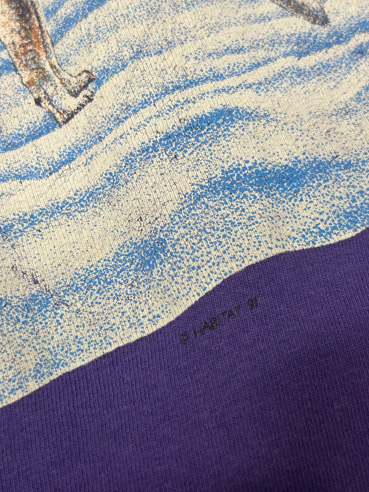 Vintage 80s graphic tee (L)