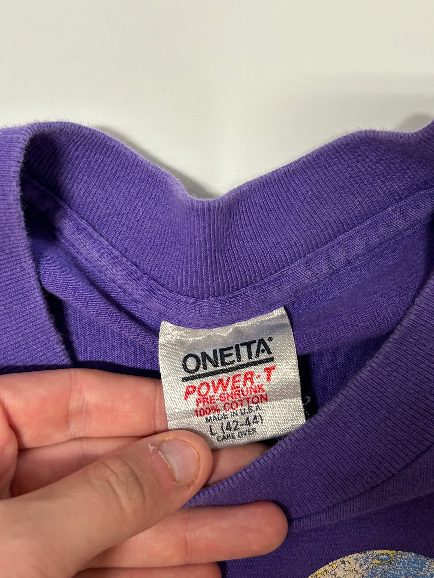 Vintage 80s graphic tee (L)