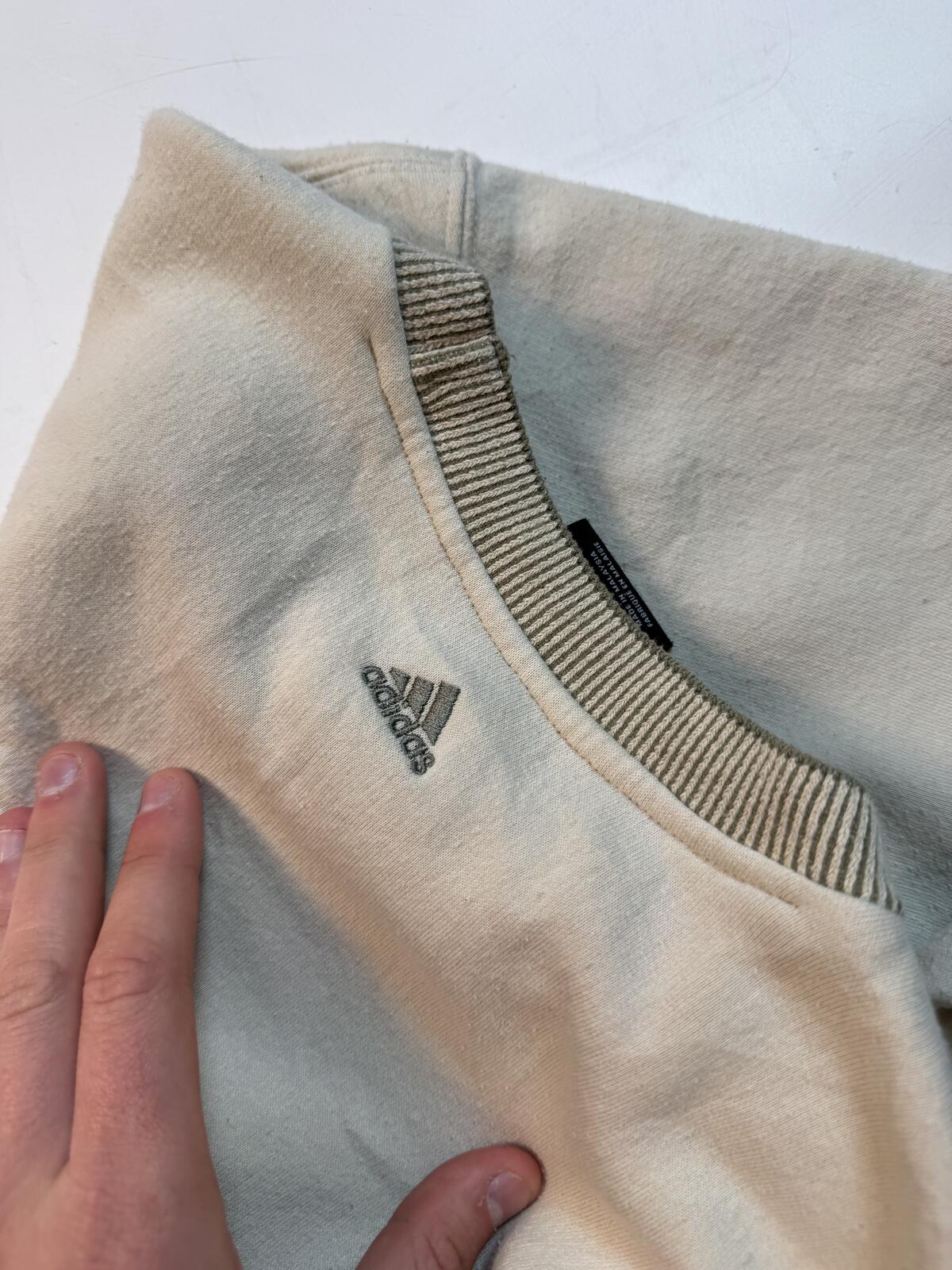 Vintage Adidas spell out sweatshirt (L)