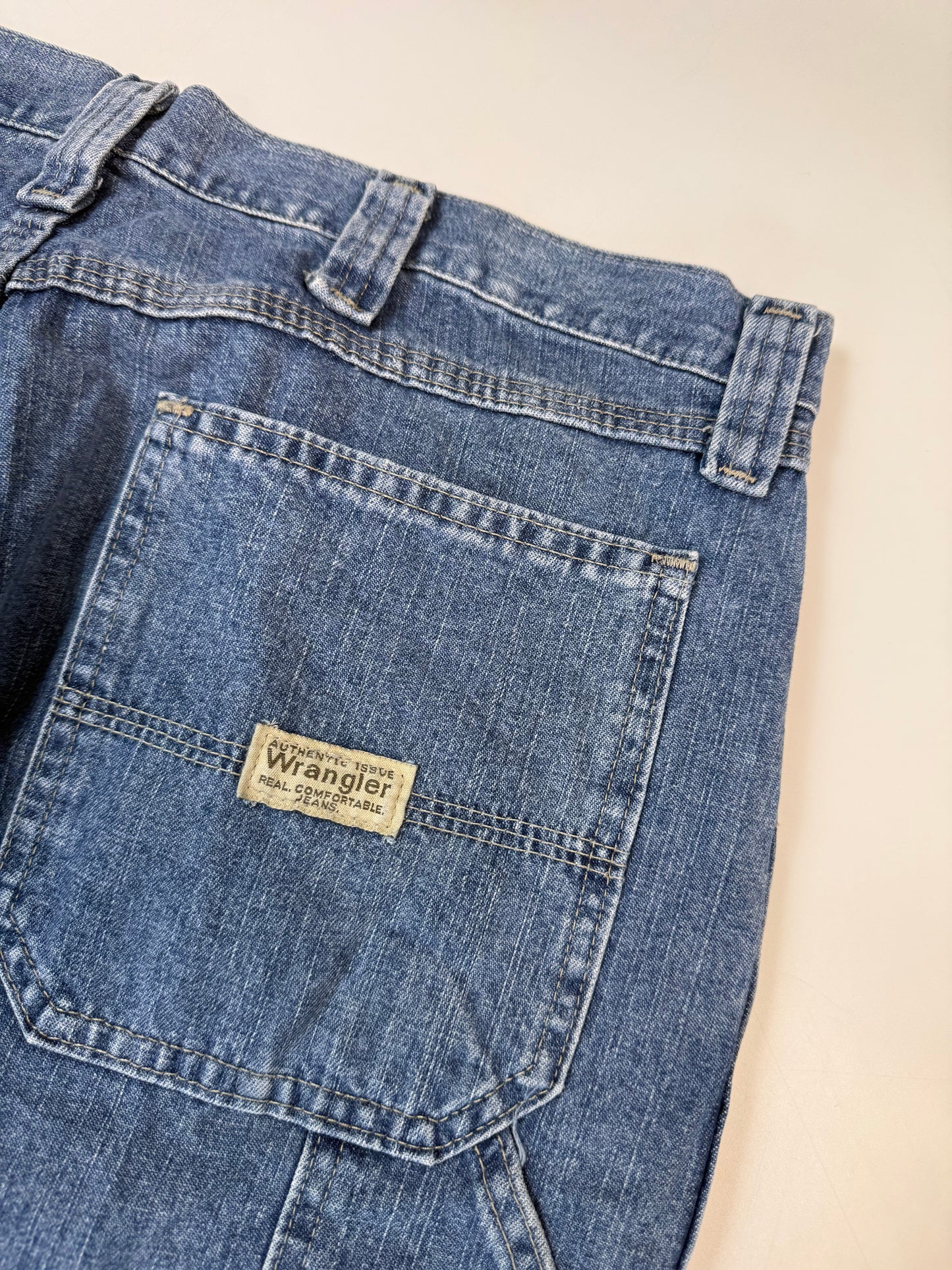 Vintage Wrangler baggy carpenter jorts (W36)