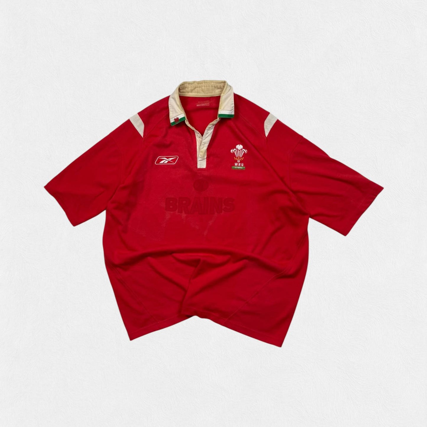 Vintage Wales 2005/06 Reebok rugby shirt (XL)