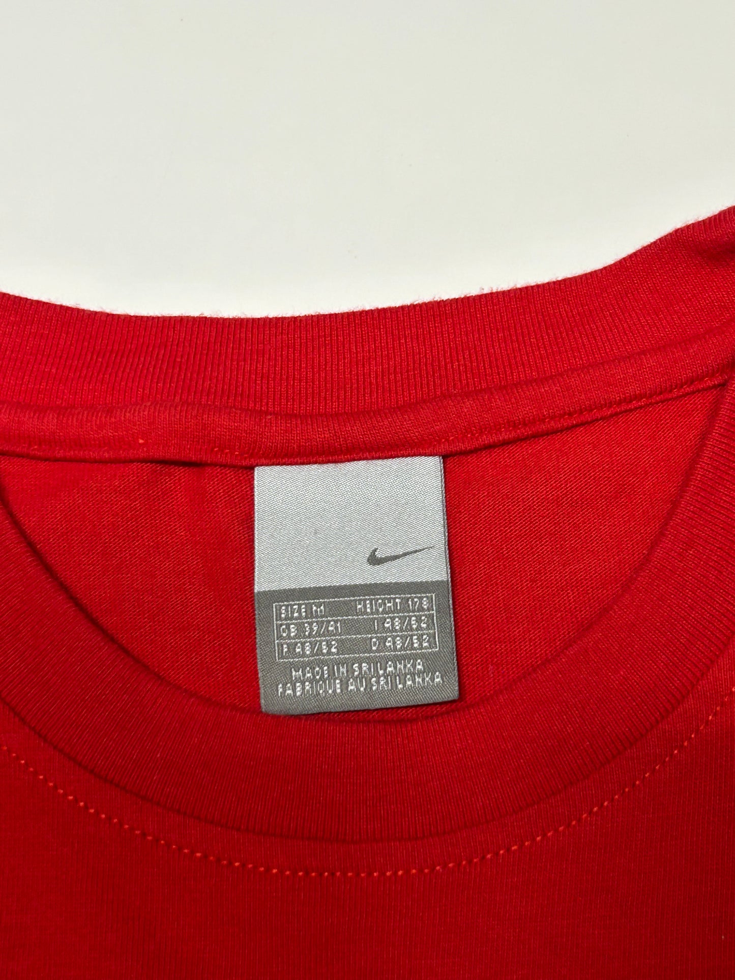 Vintage Nike England centre swoosh tee (M)