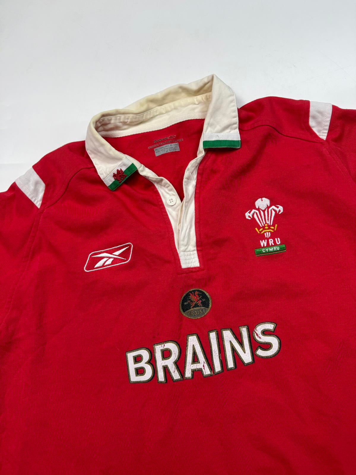 Vintage Wales 2005/06 Reebok rugby shirt (XXL)