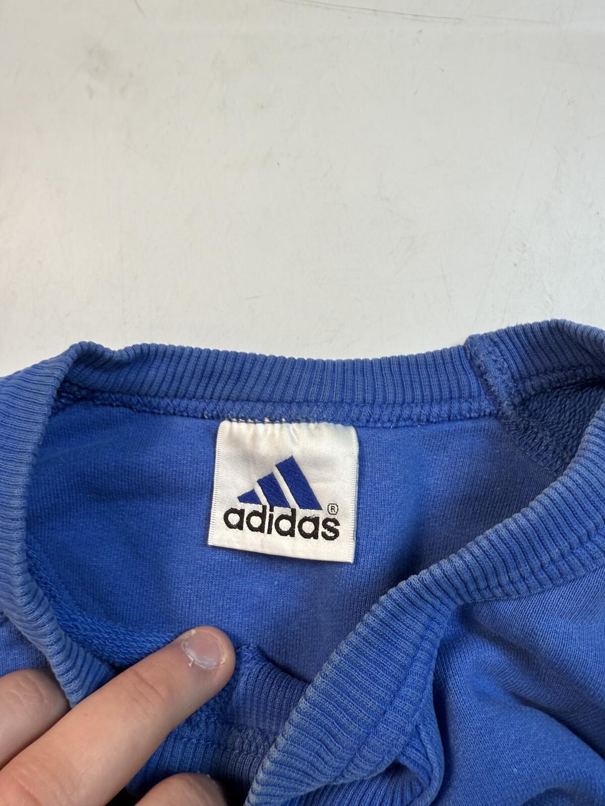 Vintage 90s adidas centre logo sweatshirt (XL)