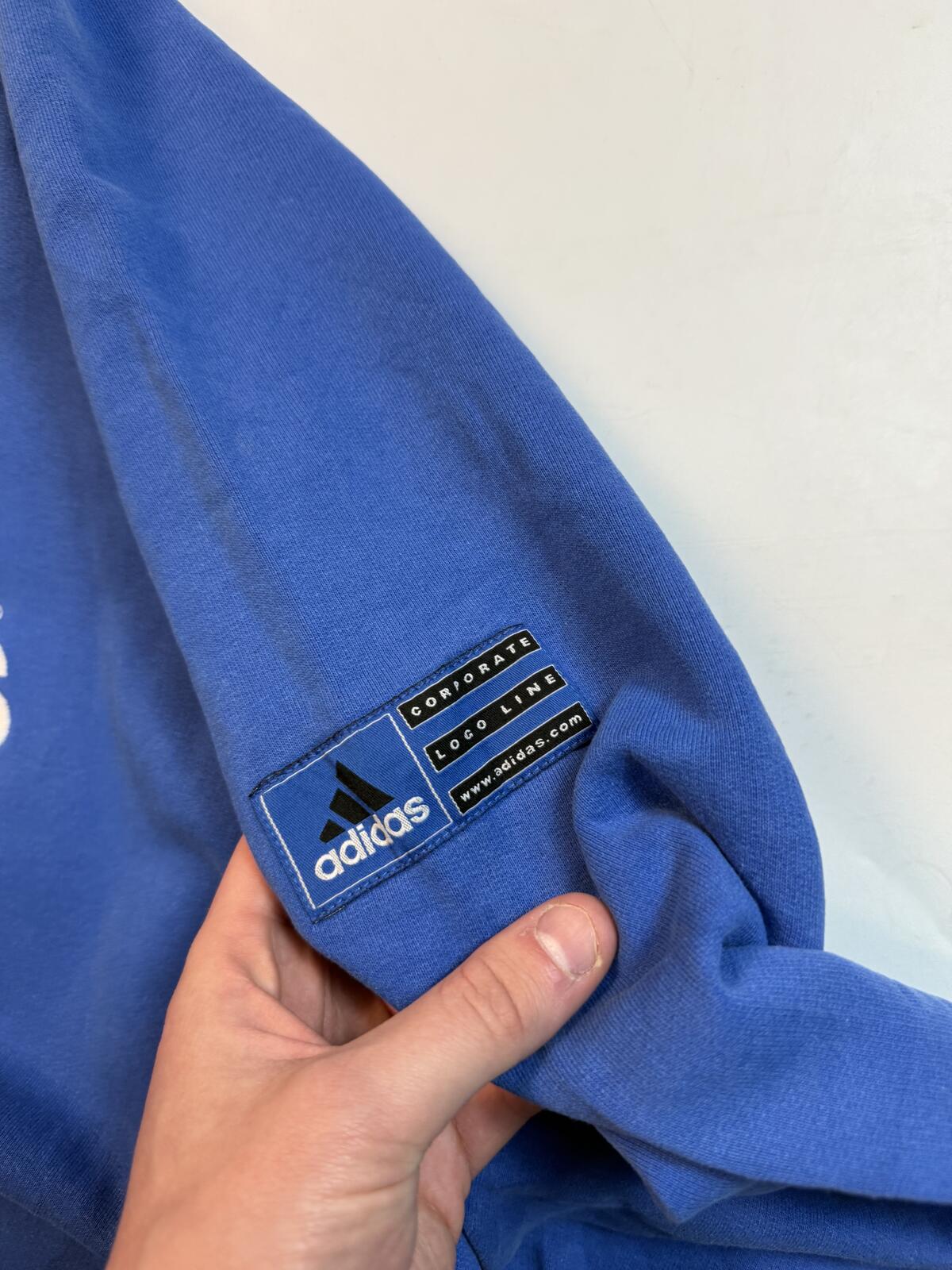 Vintage 90s adidas centre logo sweatshirt (XL)