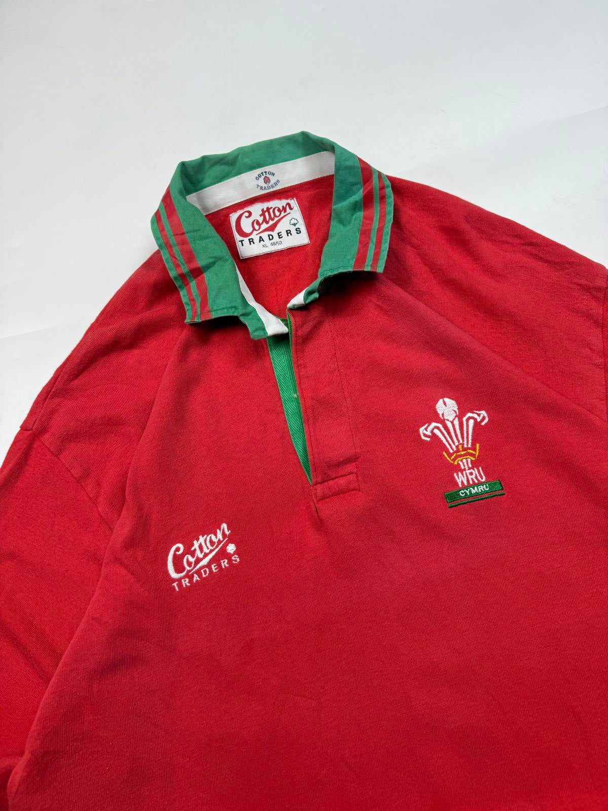 Vintage Wales 1992/93 Cotton Traders rugby shirt (XL)