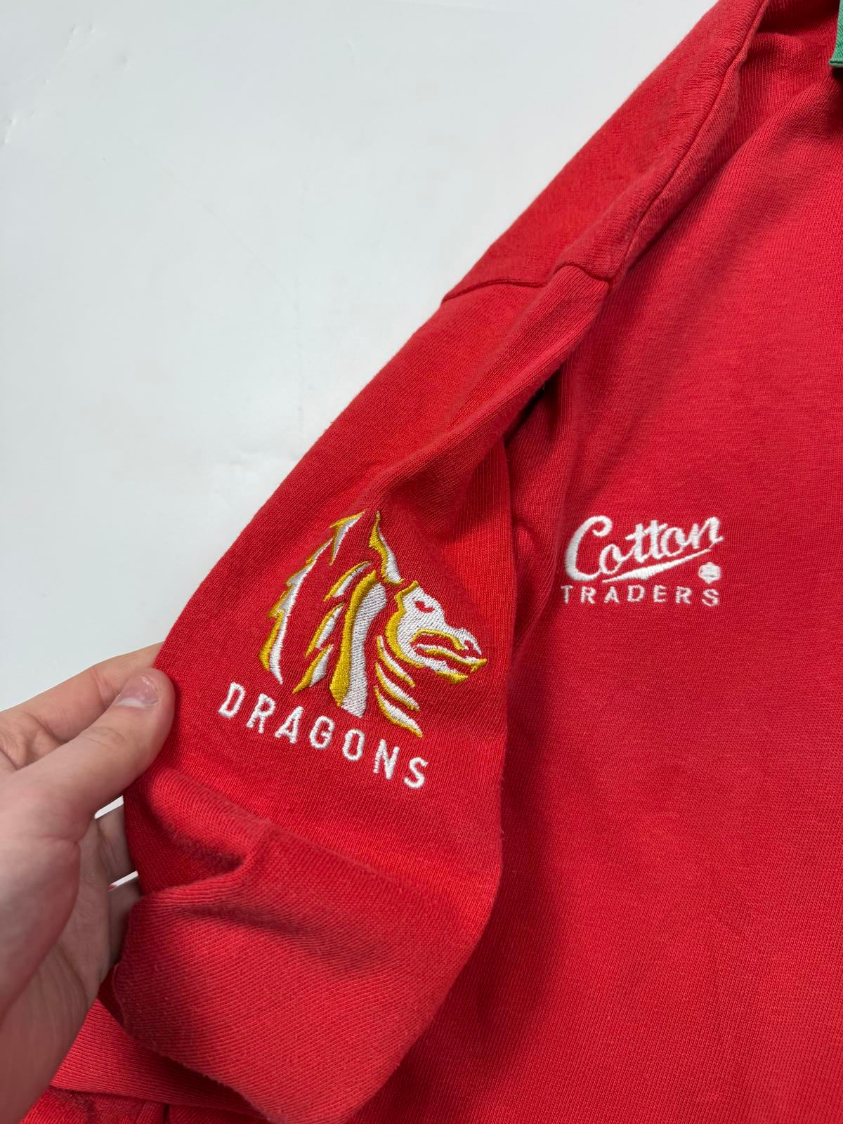 Vintage Wales 1992/93 Cotton Traders rugby shirt (XL)