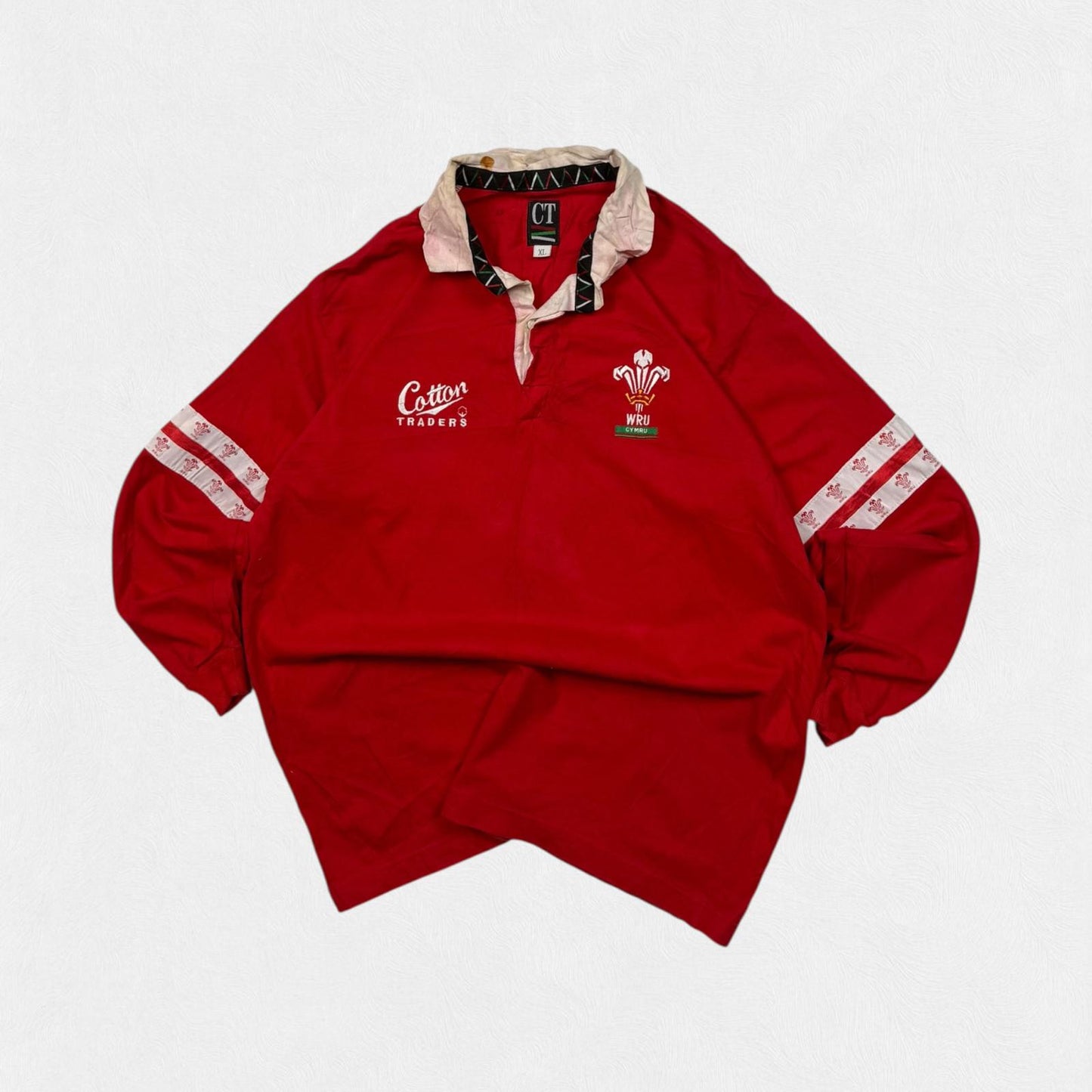 Vintage Wales 1995/96 Cotton Traders rugby shirt (XL)