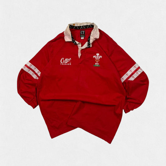 Vintage Wales 1995/96 Cotton Traders rugby shirt (XL)