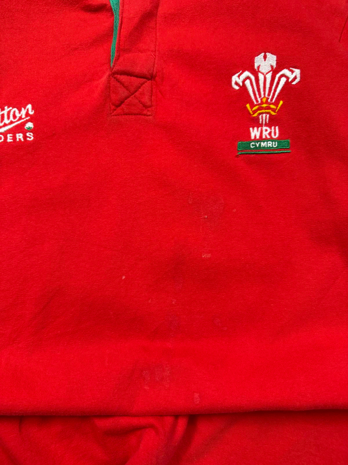 Vintage Wales 1993-95 Cotton Traders rugby shirt (L)
