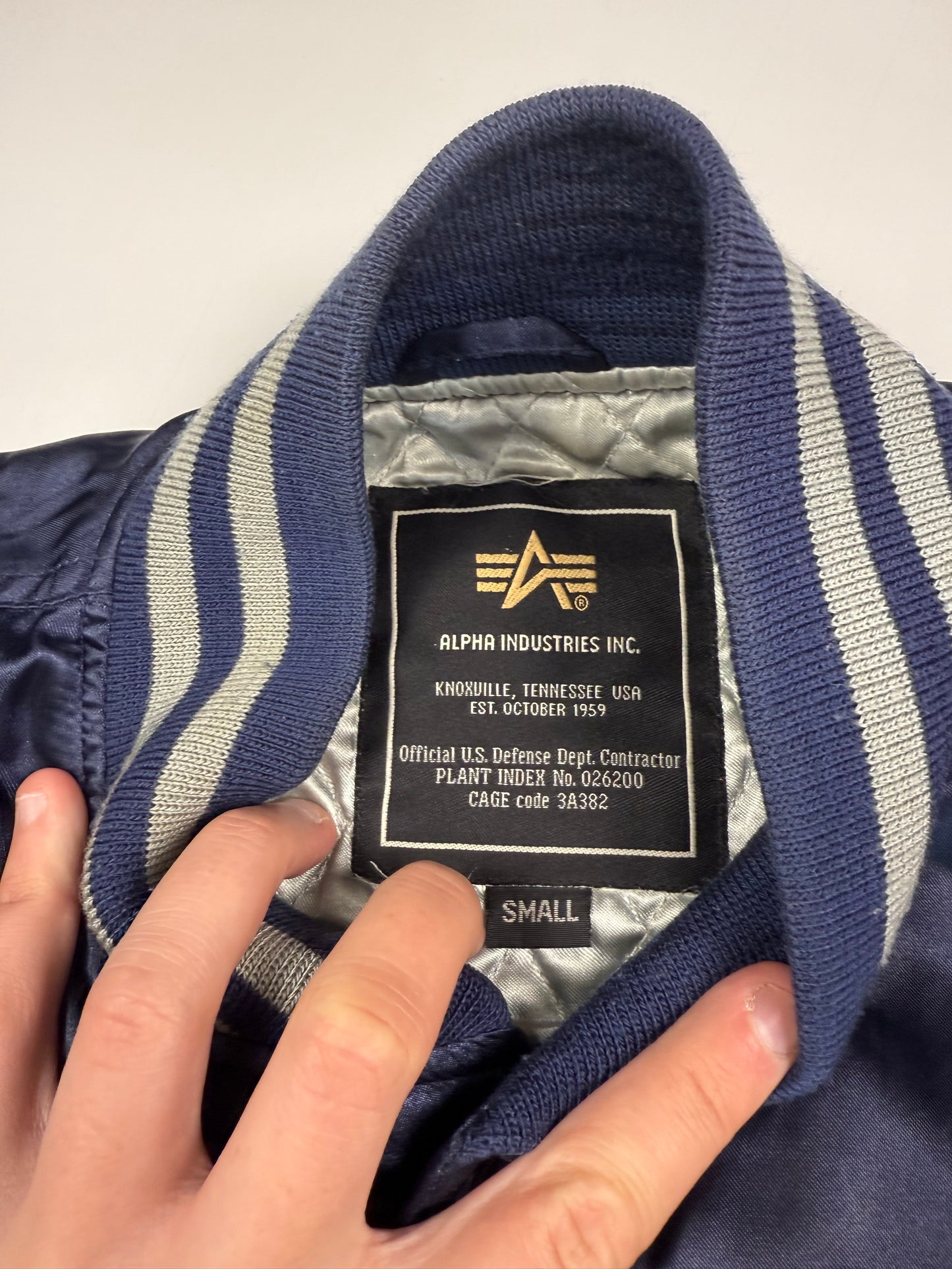 Vintage Alpha industries bomber jacket (S)