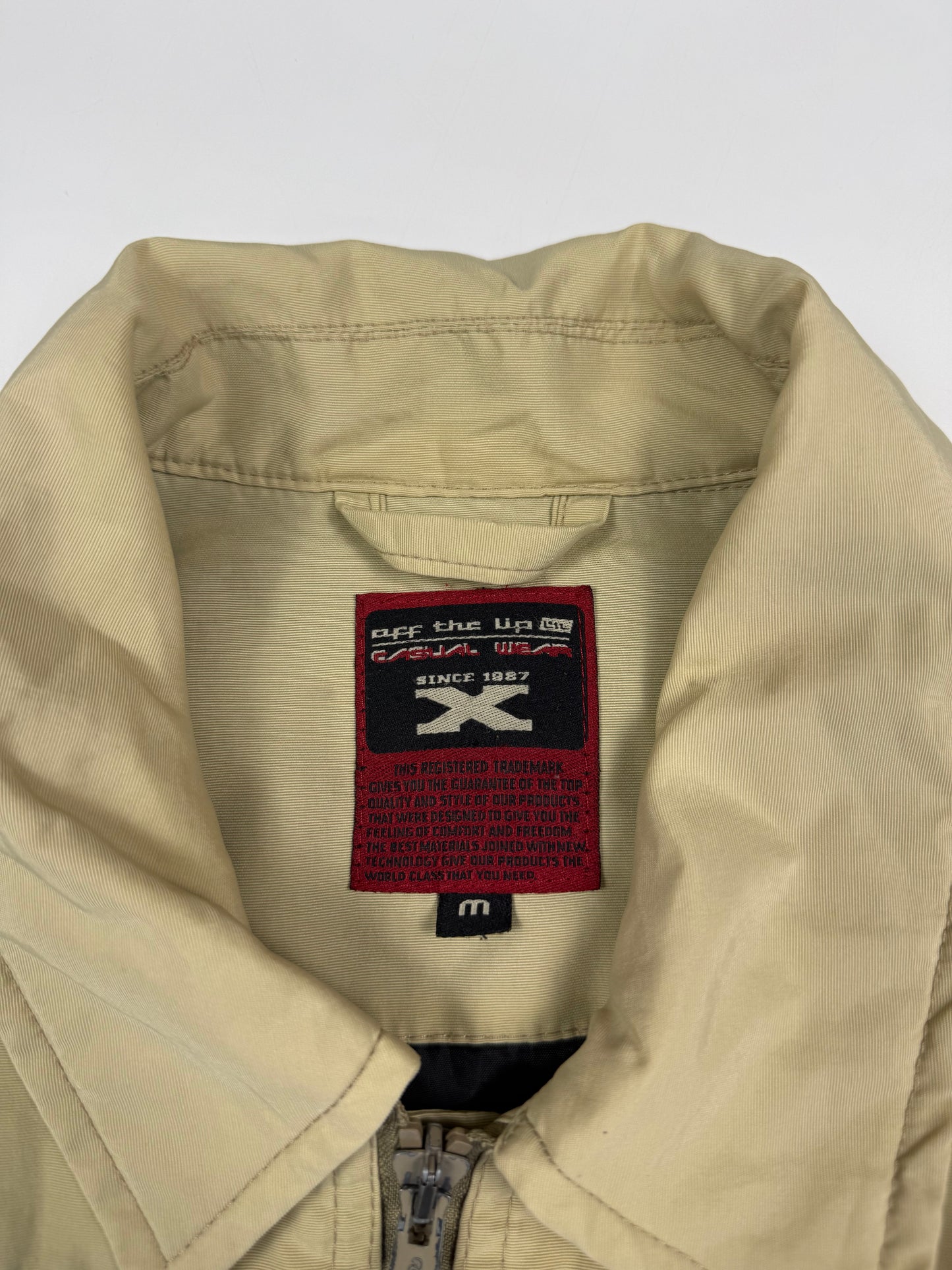 Vintage Off the lip surfwear harrington jacket (M)