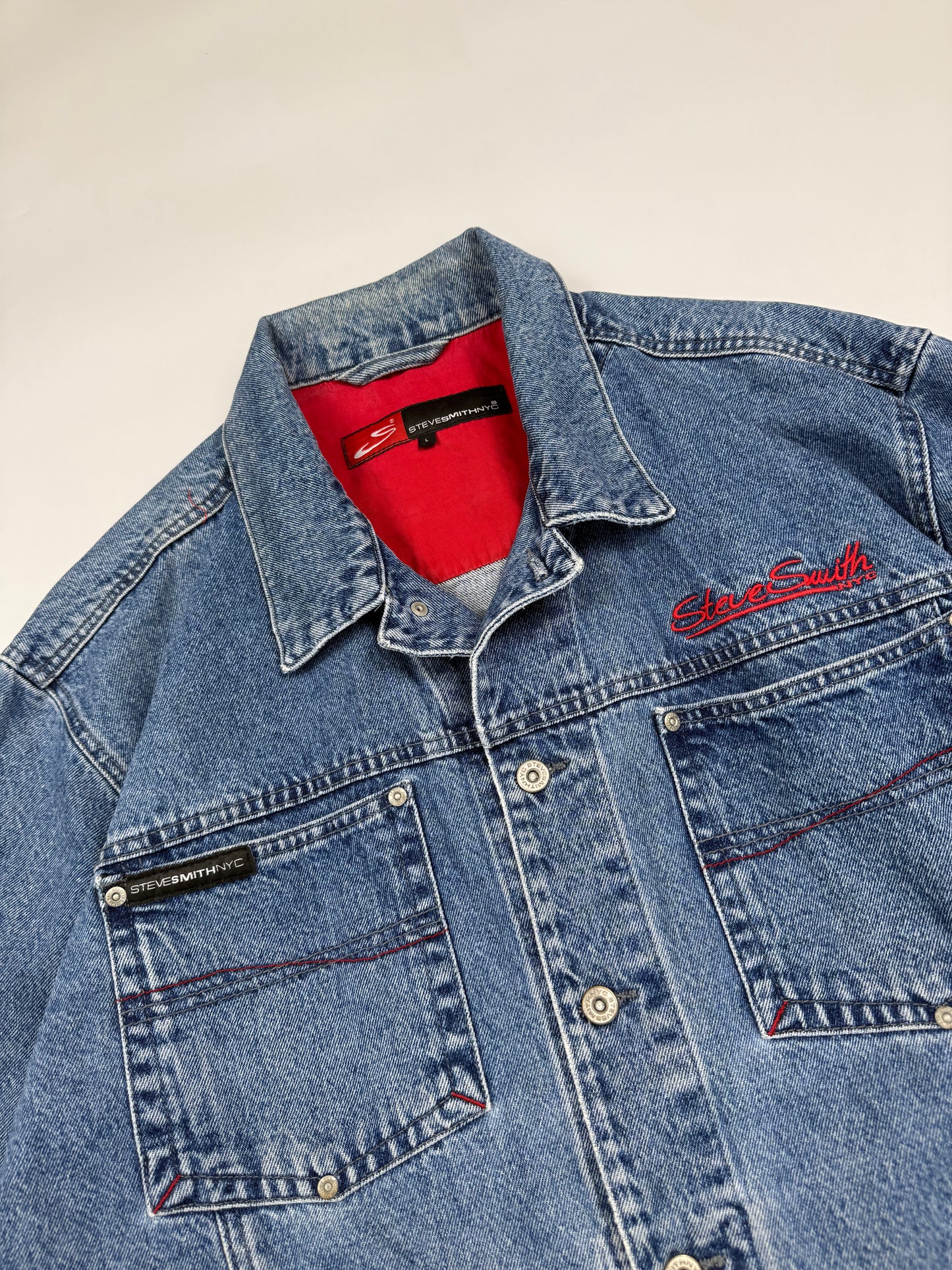Vintage NYC denim jacket (L)