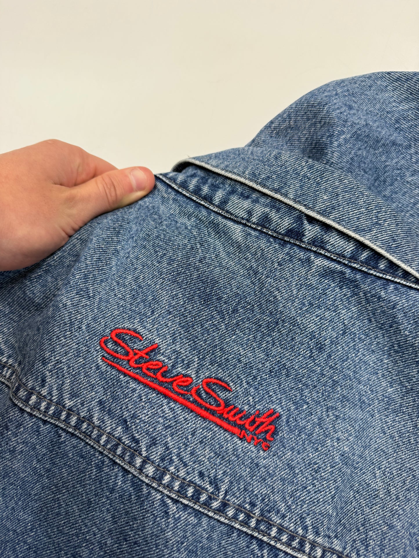 Vintage NYC denim jacket (L)