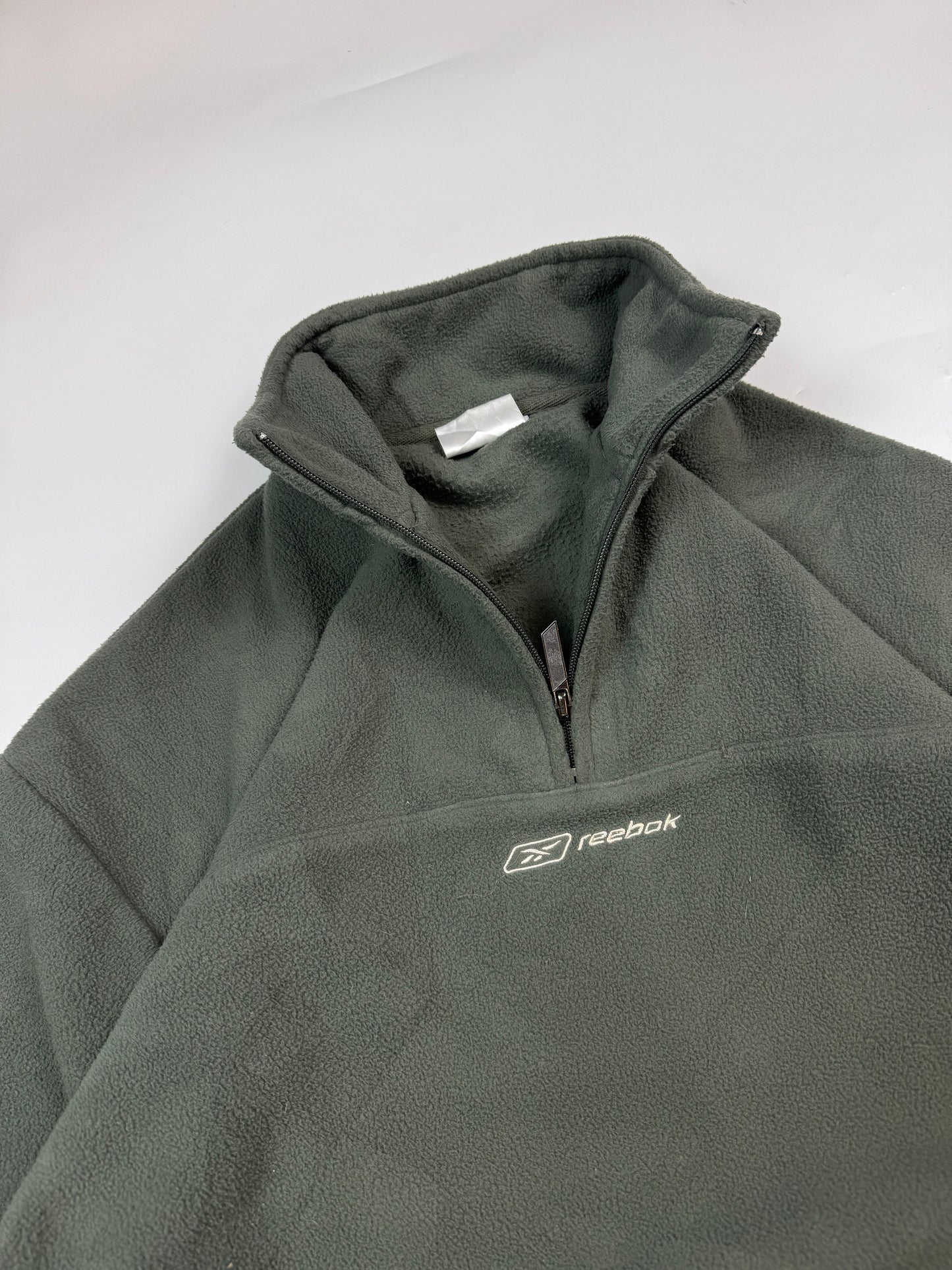 Vintage Reebok quarter zip fleece (M)