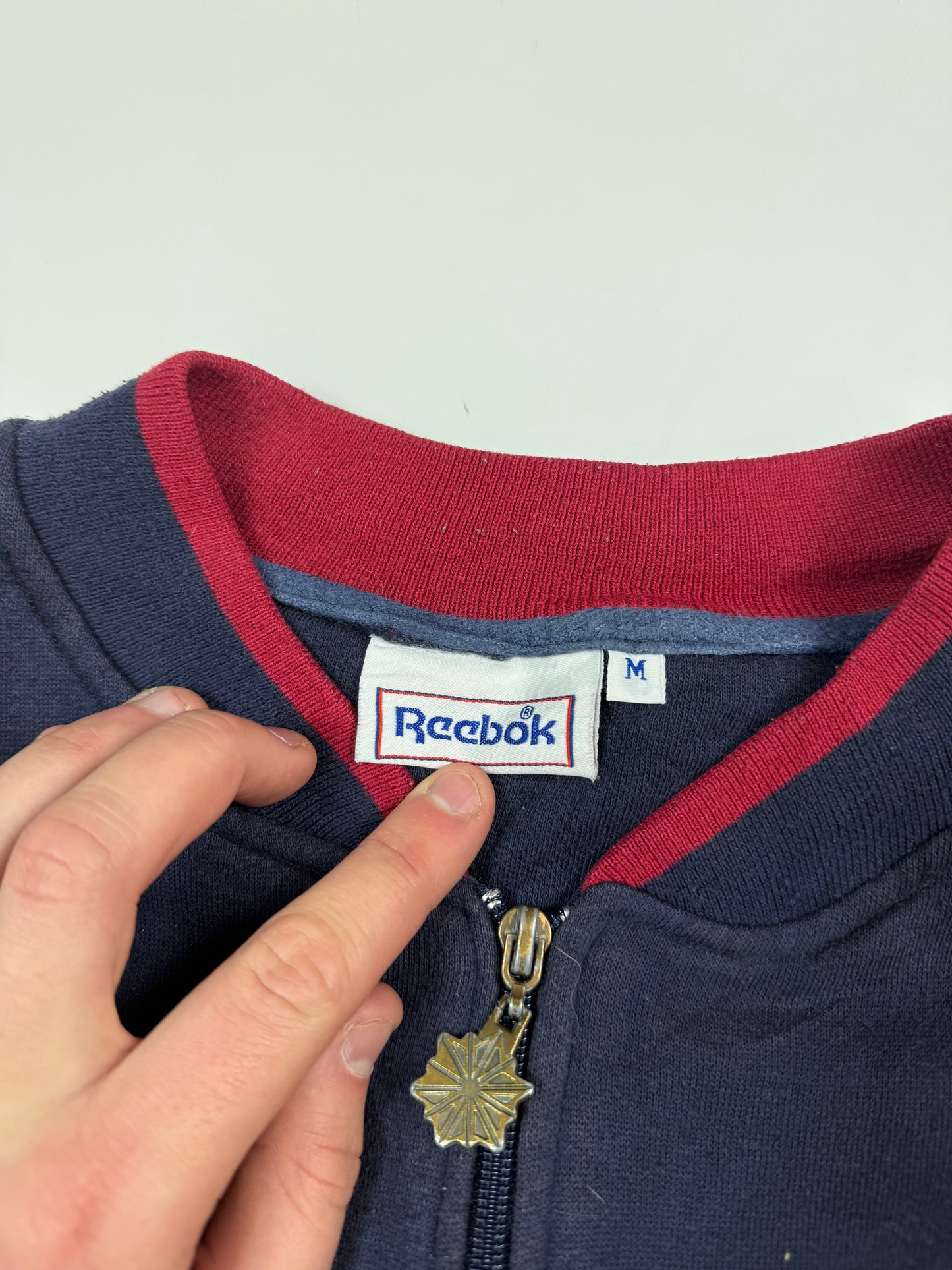 Vintage 90s Reebok campus bomber track top (M)