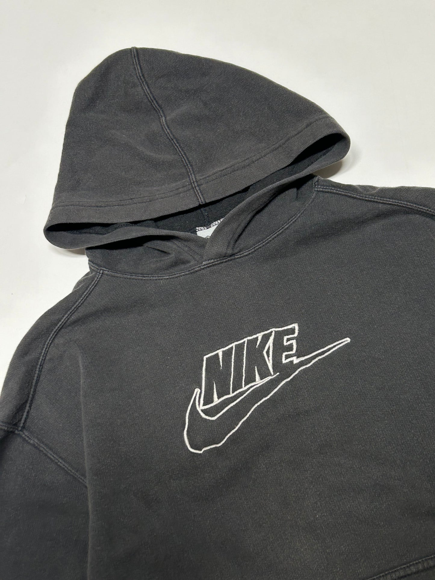 Vintage Nike spell out hoodie (S)