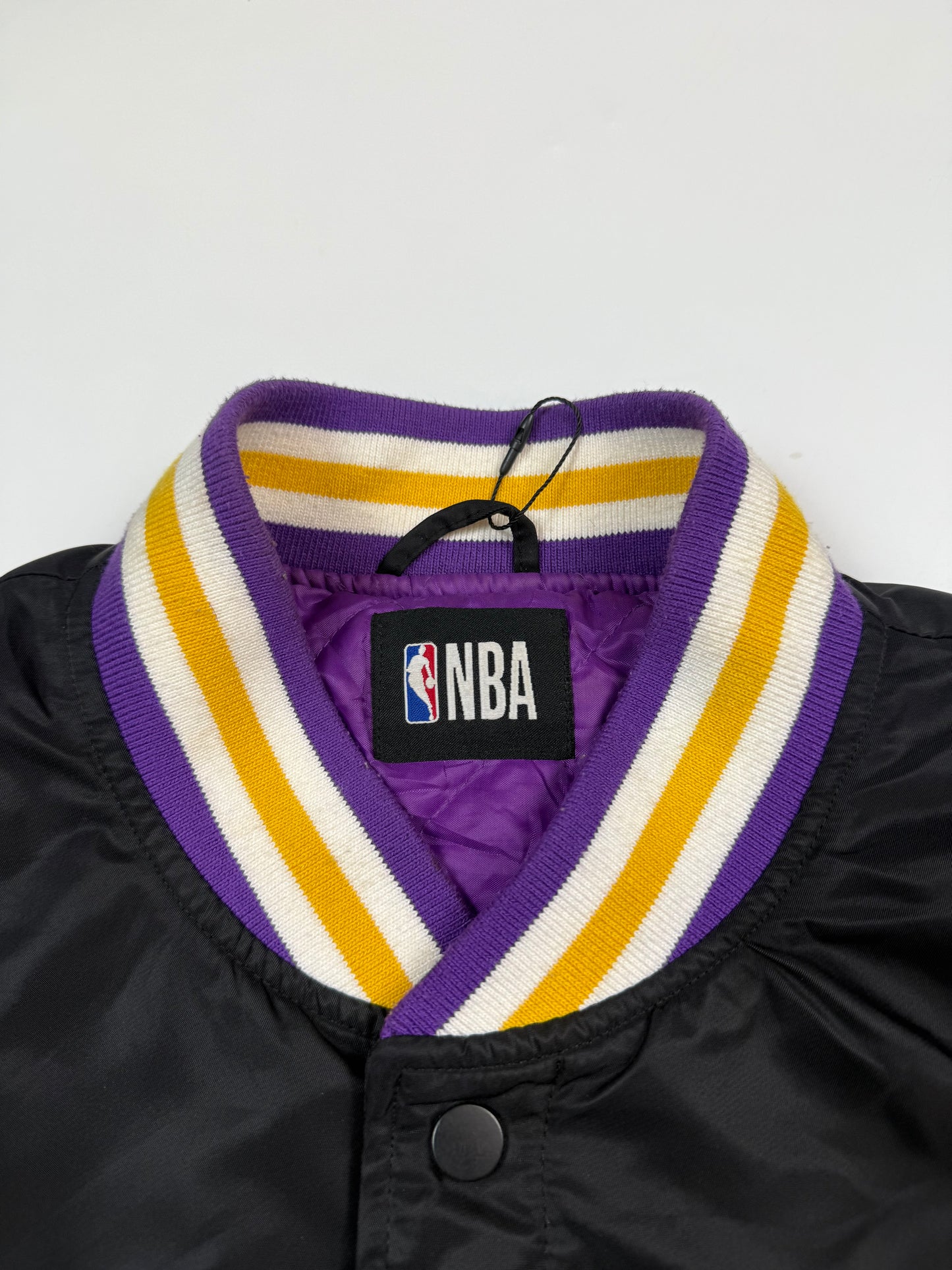 LA Lakers NBA Lebron James bomber varsity jacket (M)