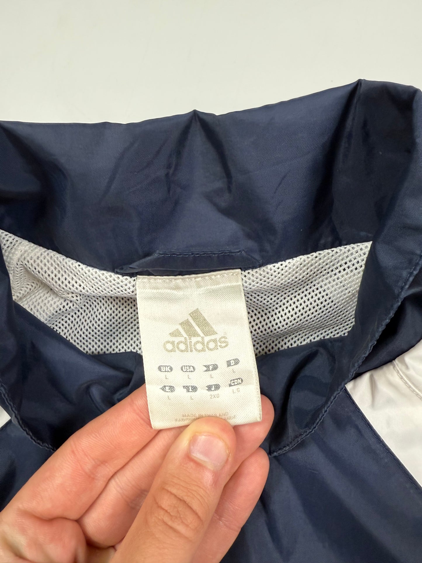 Vintage Adidas football track jacket (L)
