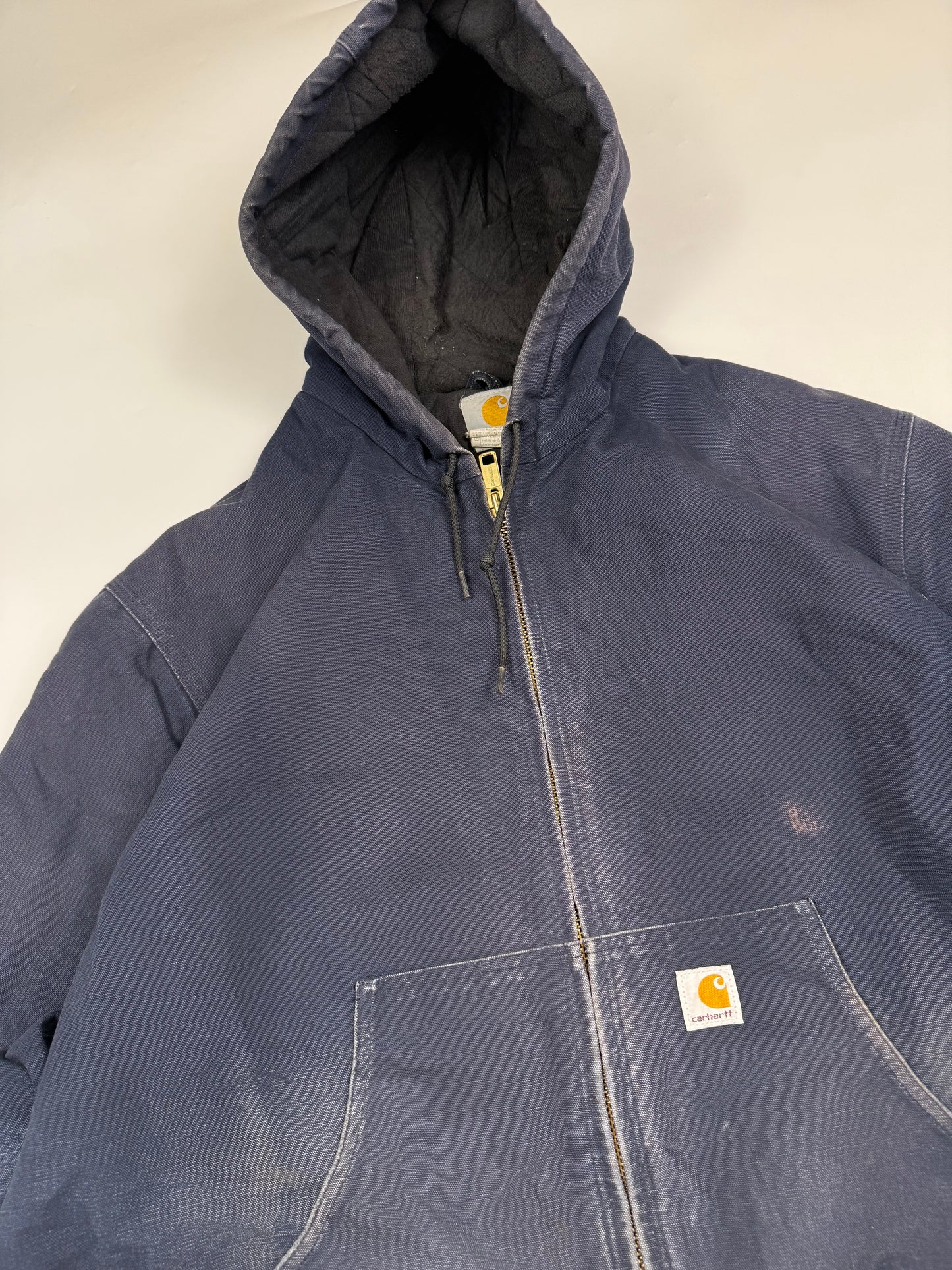 Vintage Carhartt active hooded workwear jacket (XL)