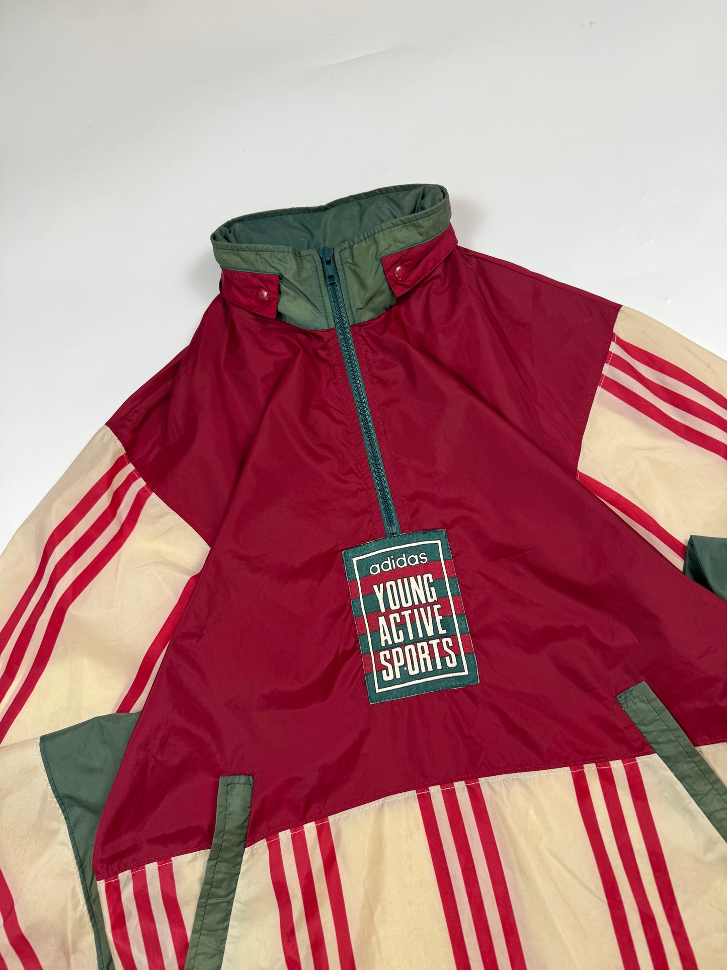 Vintage 90s Adidas originals anorak jacket (S)