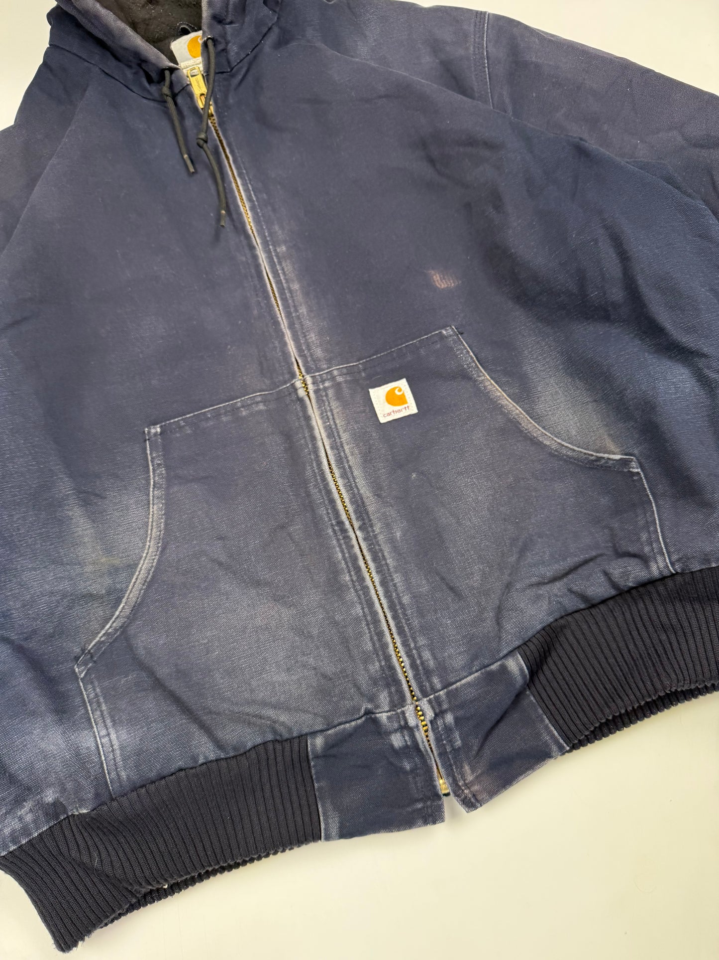 Vintage Carhartt active hooded workwear jacket (XL)