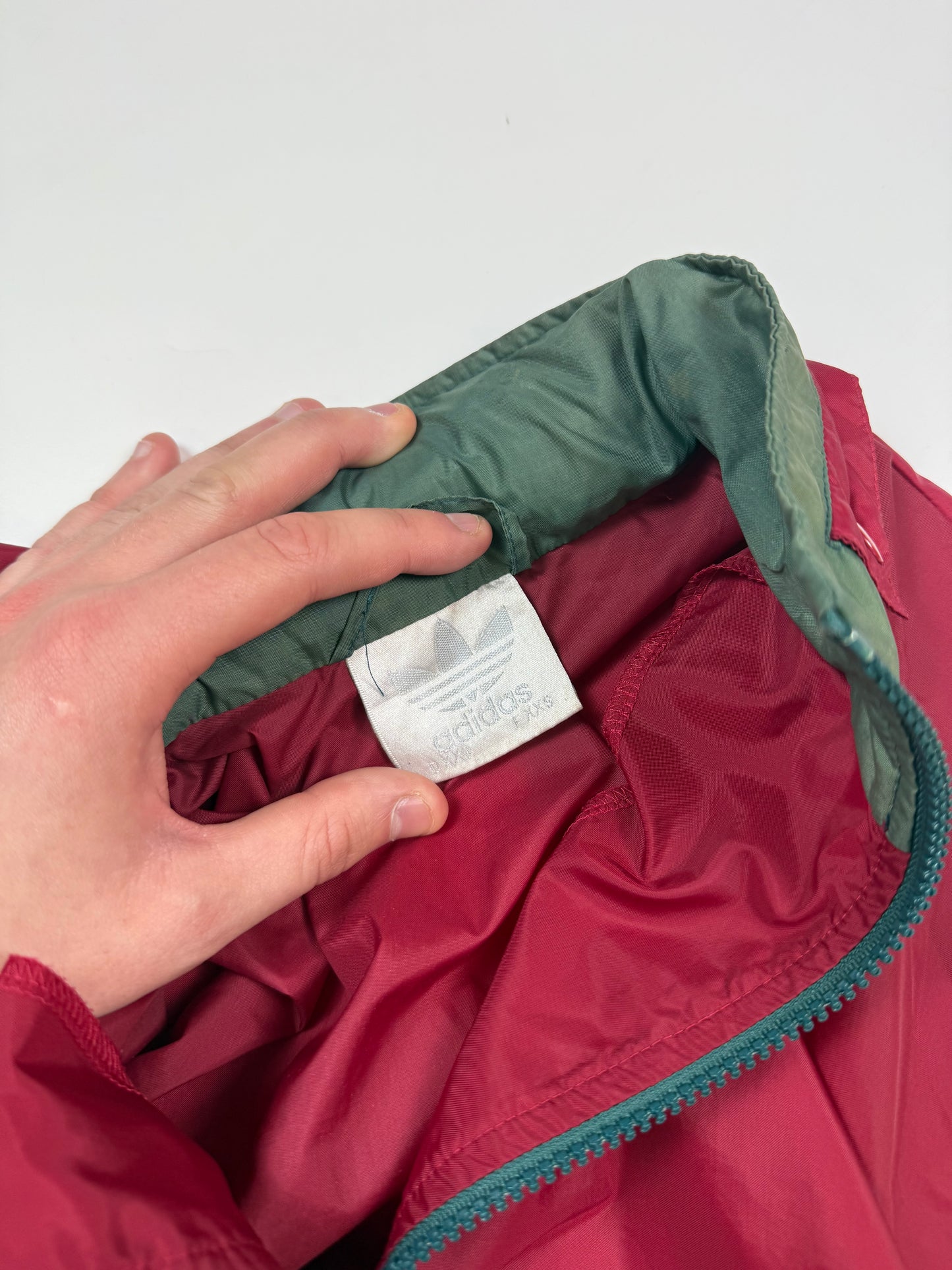 Vintage 90s Adidas originals anorak jacket (S)