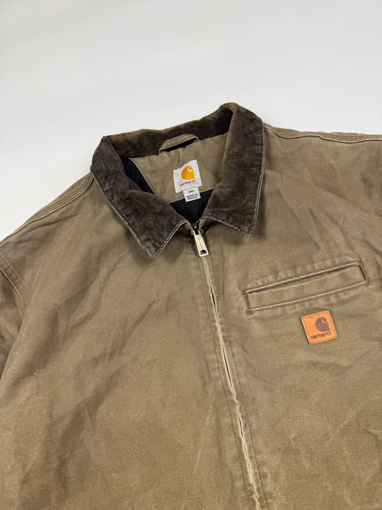 Carhartt Bankston canvas bomber work jacket (XXL)