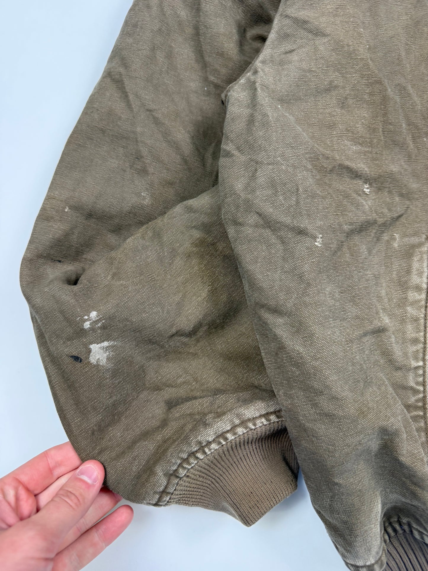 Carhartt Bankston canvas bomber work jacket (XXL)