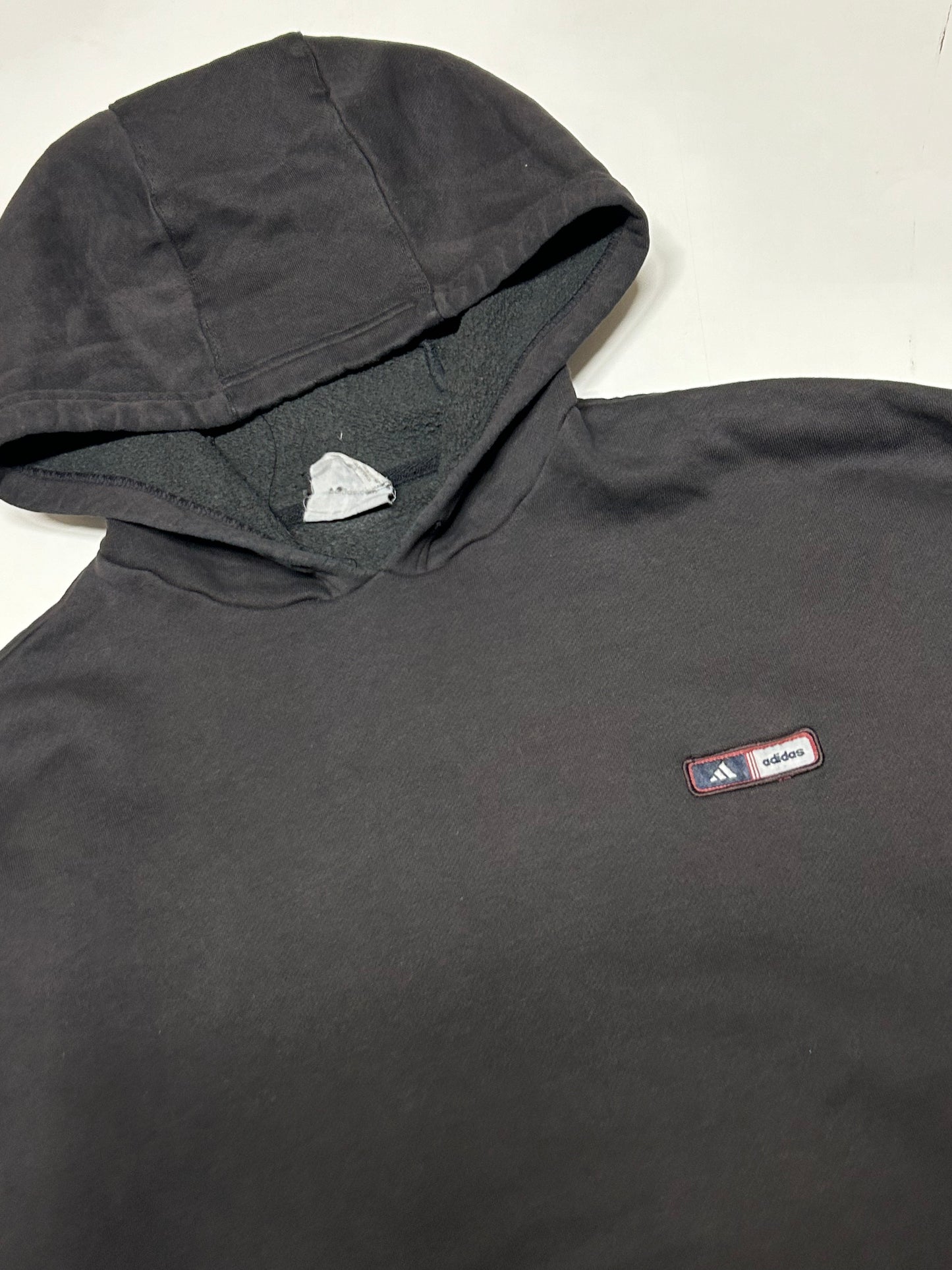 Vintage Adidas small logo hoodie (M)