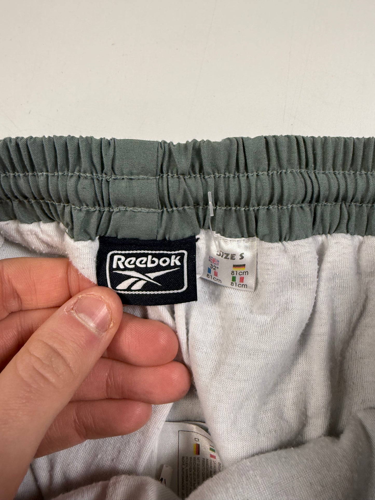 Vintage Reebok baggy track pants (S)