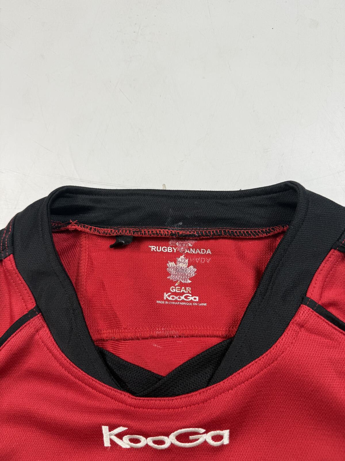 Canada world cup 2011 Kooga rugby union shirt (M)