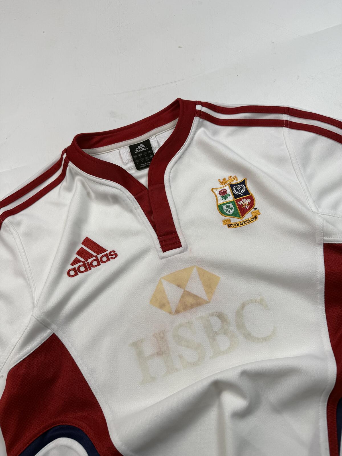 British & Irish Lions 2009 Adidas away rugby shirt (L)